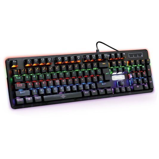 Teclado Gamer Mecánico Reptilex Rx0018 Pro Pc ps4 xbox Negro