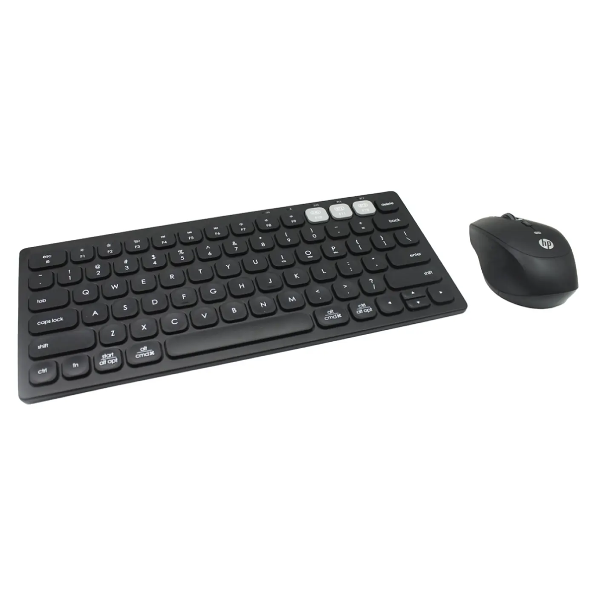 Kit Teclado y Mouse Inalambrico Hp CS750 Color Negro