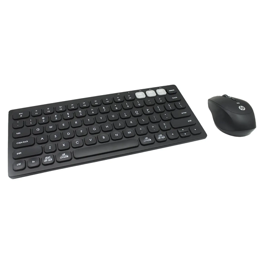 Kit Teclado y Mouse Inalambrico Hp CS750 Color Negro