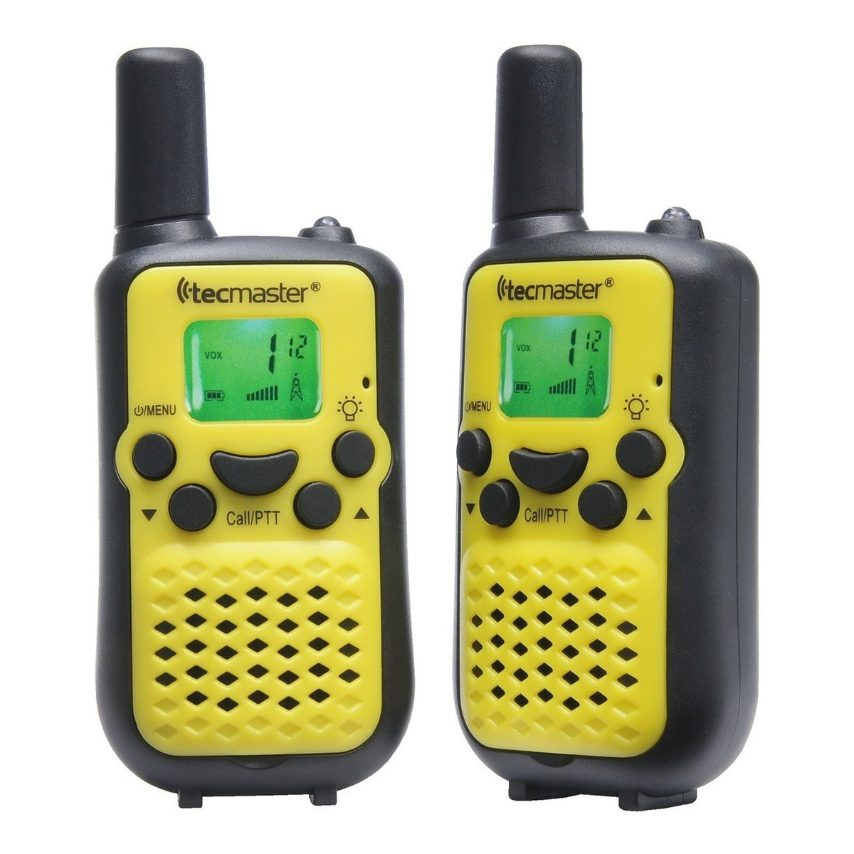 Kit 2 Walkie Talkie Tecmaster Amarillos