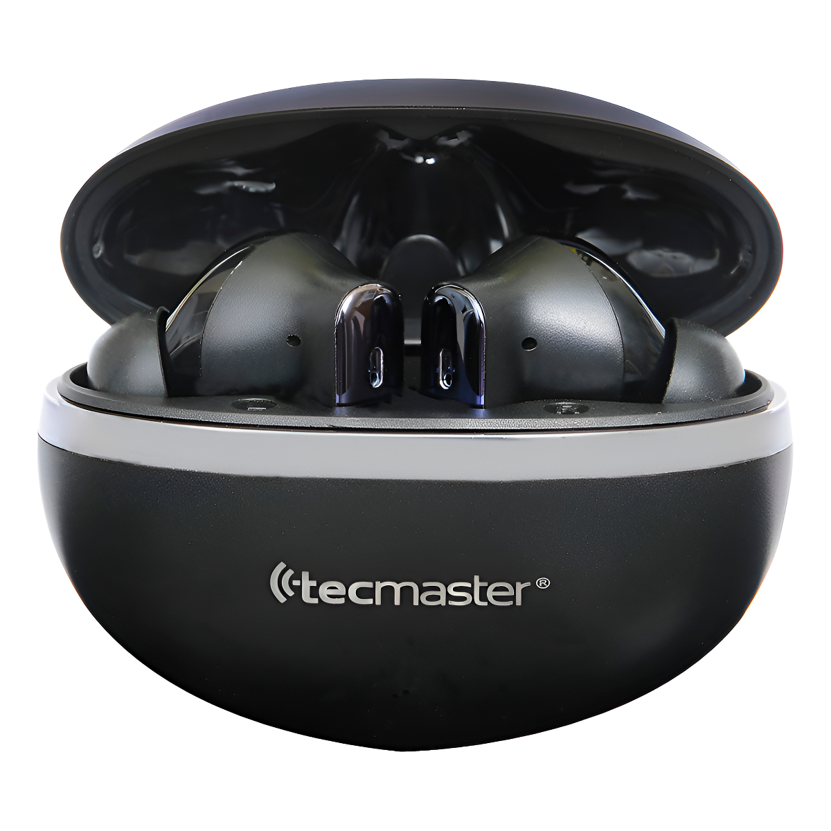 Audifonos Bluetooth Tecmaster Tm-300528 Anc Hifi Negro