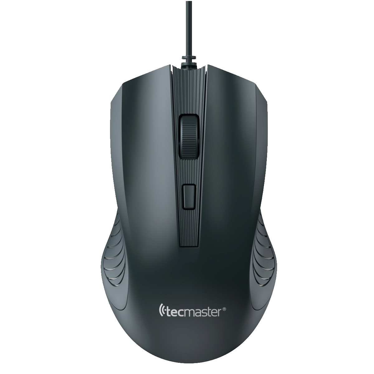 Mouse Optico Ergonomico Usb 2.0 Tecmaster Tm-100572 2600 Dpi Negro