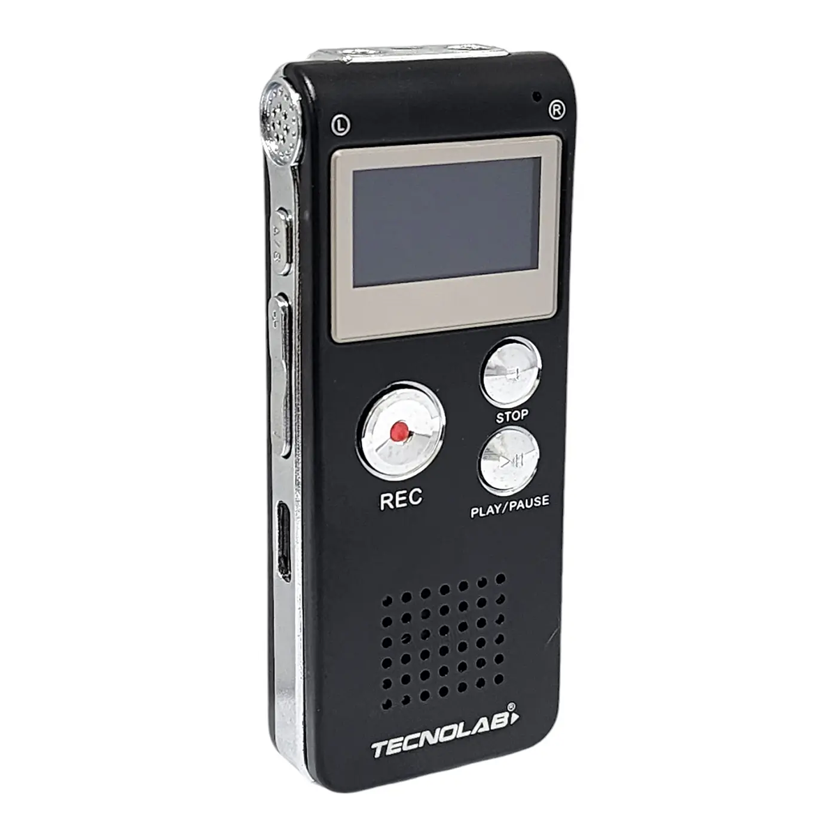Grabadora De Voz Digital 8 Gb Tecnolab TL666 Negro