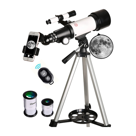 Telescopio Astronomico Dblue 70400 70x400mm Negro