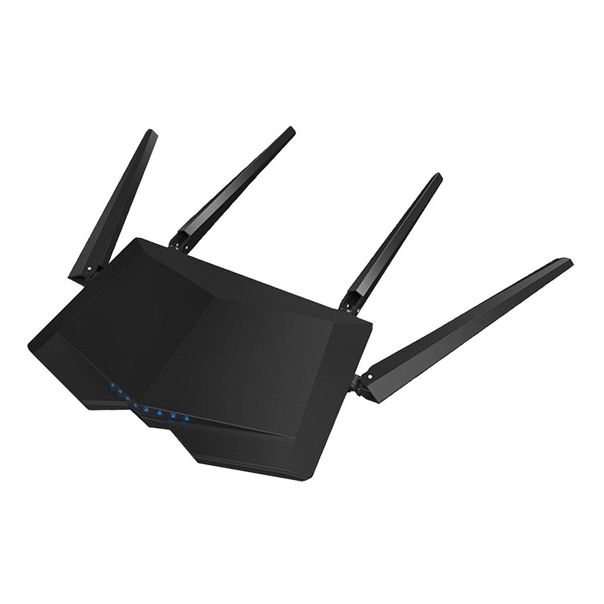Router Wifi Tenda Ac6 Doble Banda 4 Antenas Inteligente Negro – imagen 3