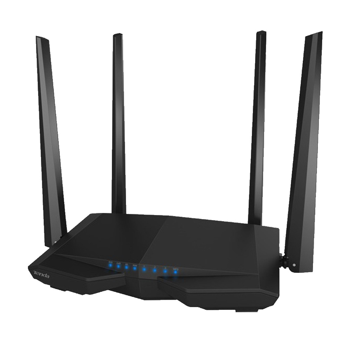 Router Wifi Tenda Ac6 Doble Banda 4 Antenas Inteligente Negro – imagen 4