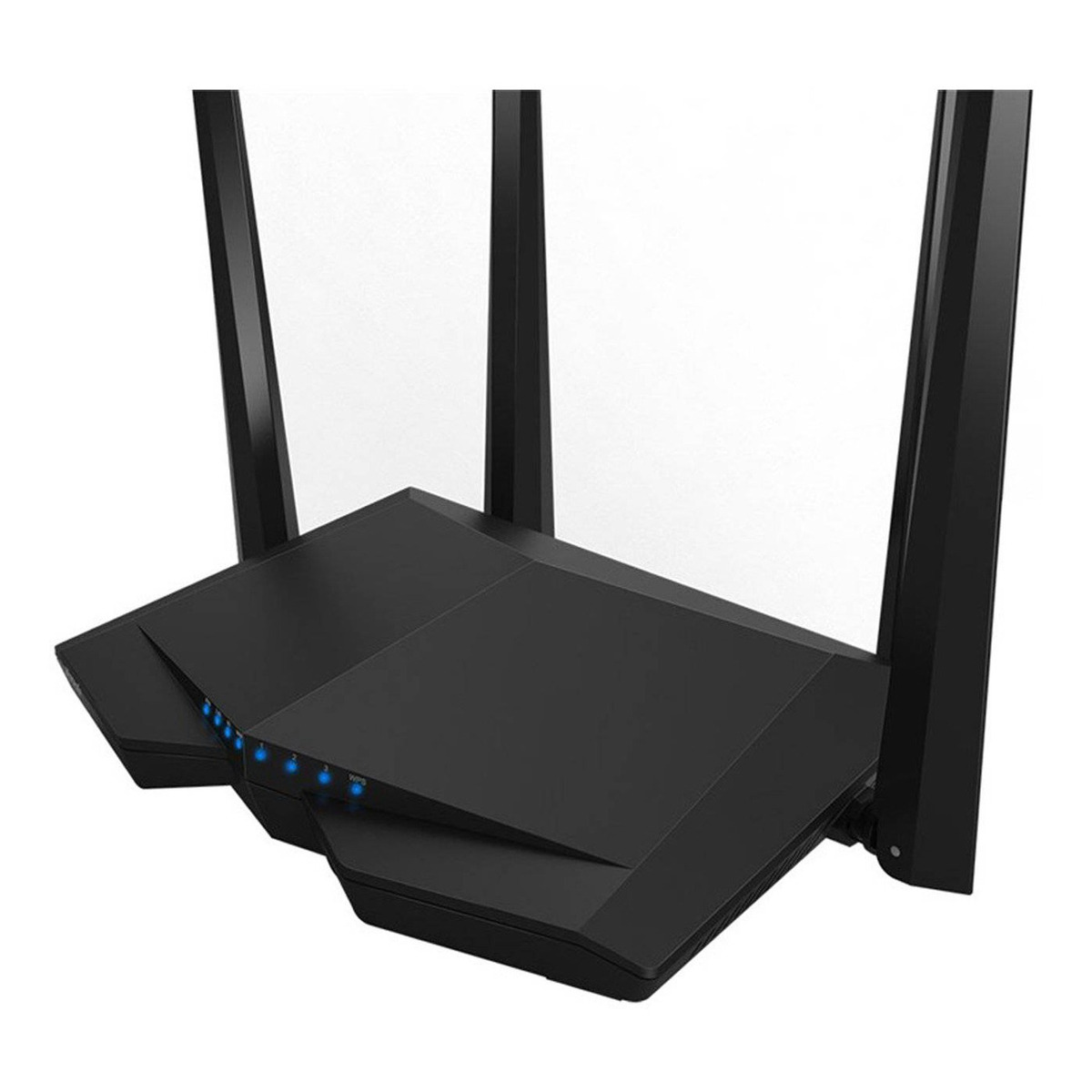 Router Wifi Tenda Ac6 Doble Banda 4 Antenas Inteligente Negro