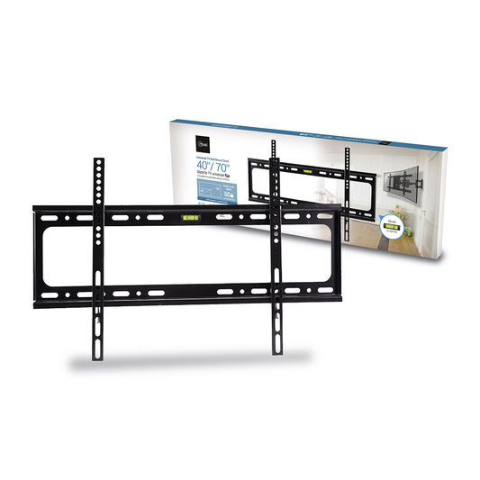 Soporte Fijo Tv Lcd Led 40-70 Microlab Negro