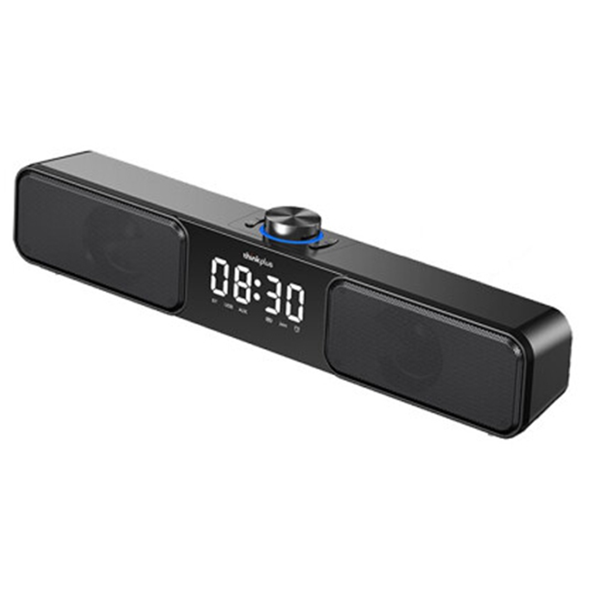 Parlante Bluetooth Lenovo Thinkplus TS2 Reloj Despertador Digital Negro