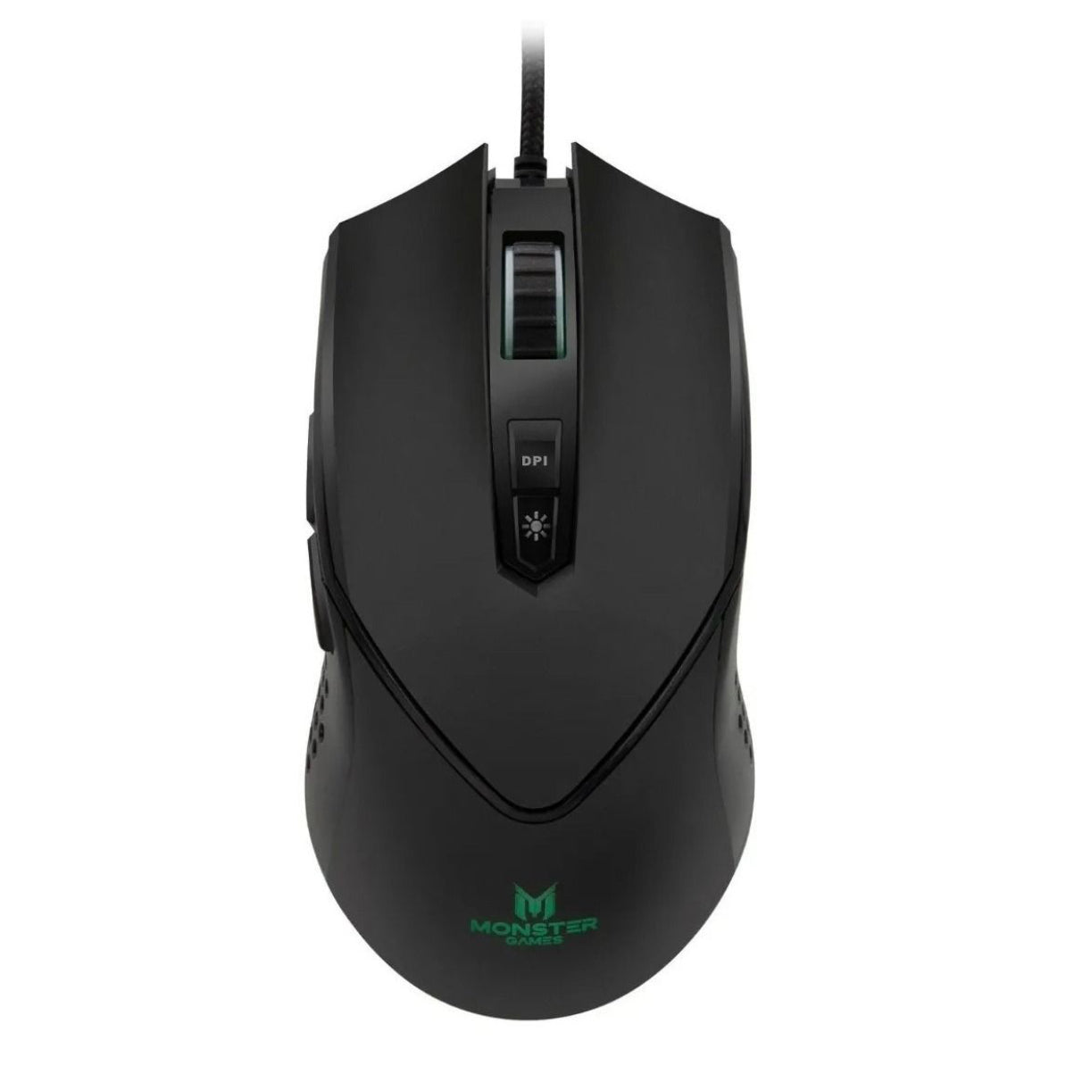 Mouse Gamer Monster Thunderstorm Rgb 6400dpi Negro