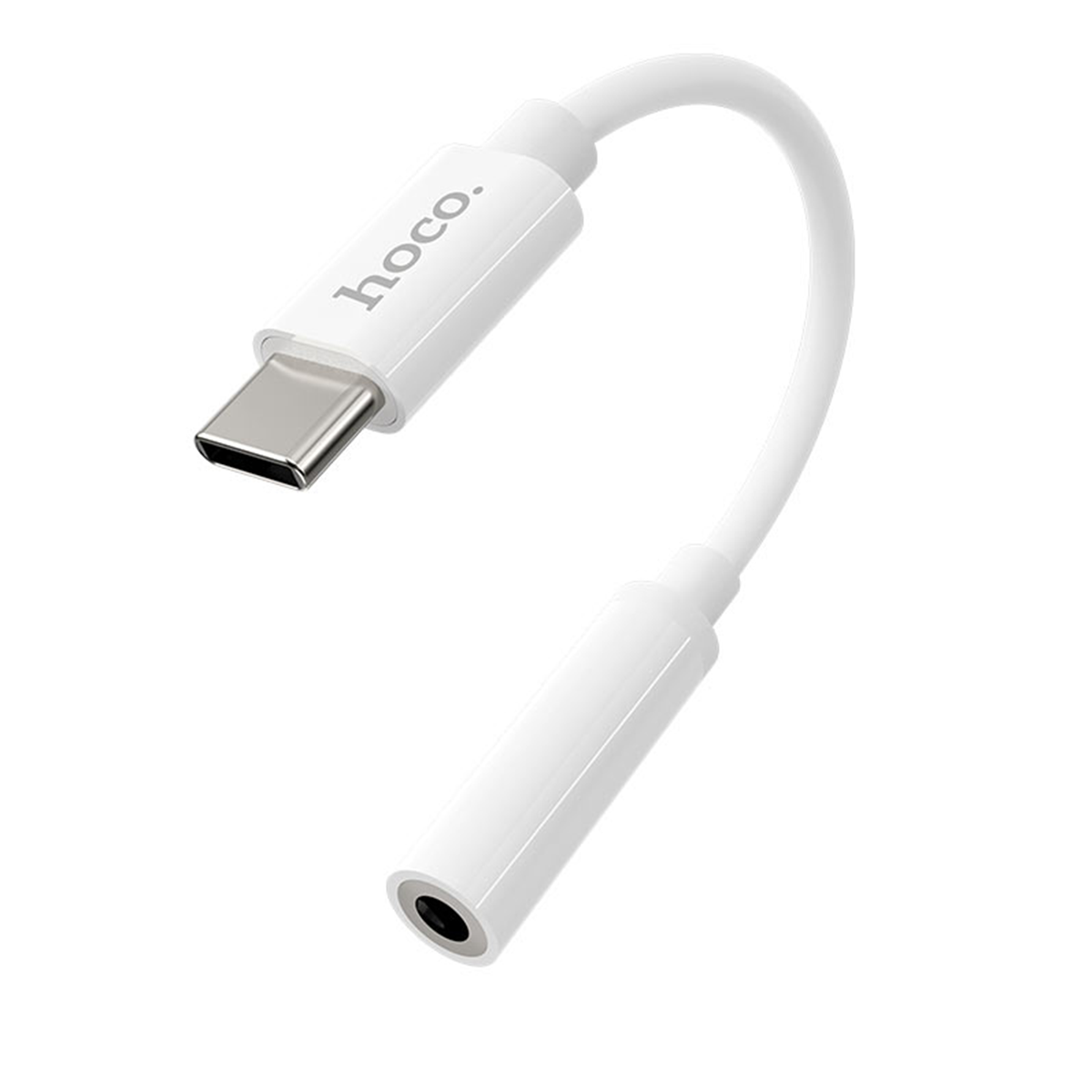 Adaptador Tipo C a 3.5mm Hoco Ls30 Blanco
