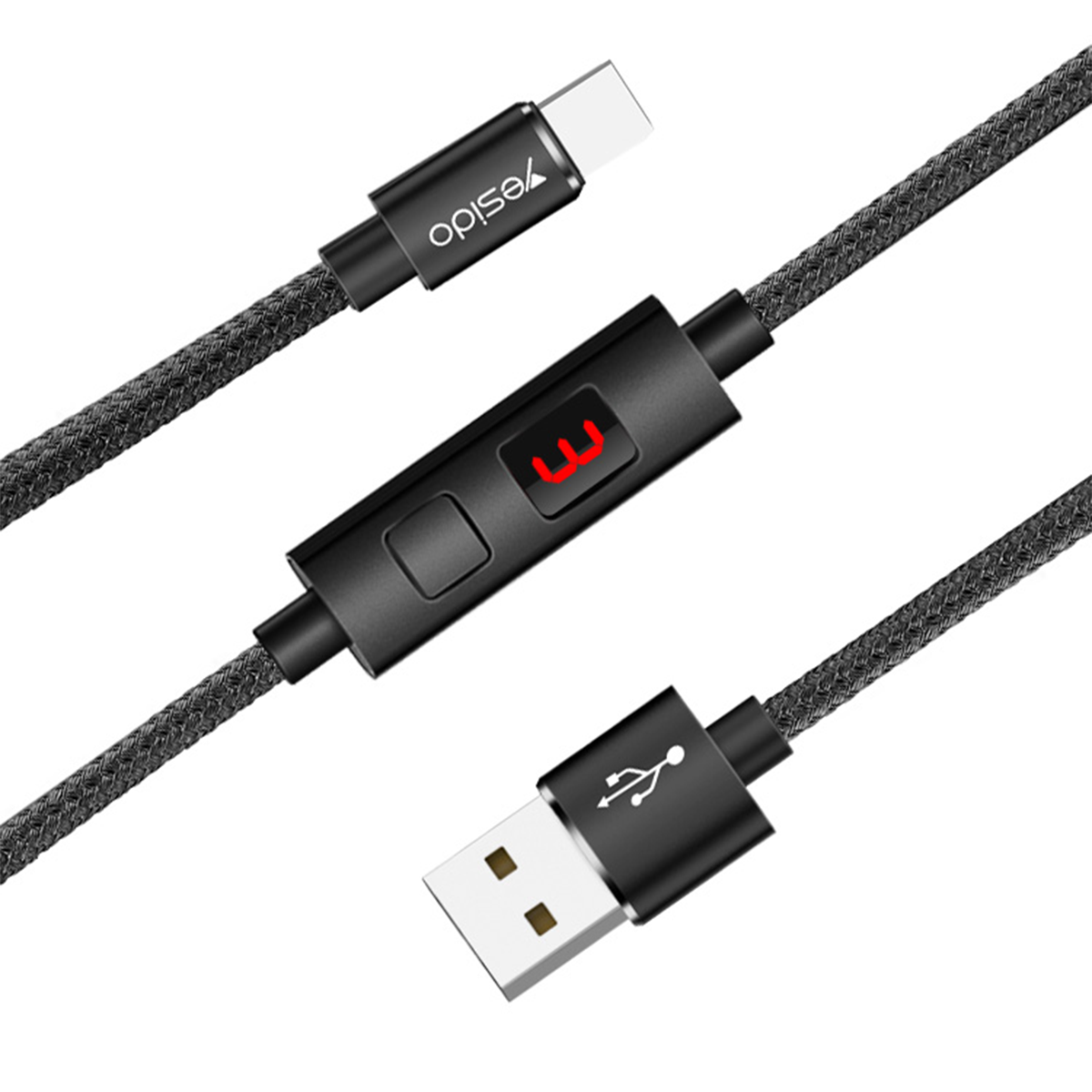 Cable Usb Tipo C Yesido Ca-46 Negro