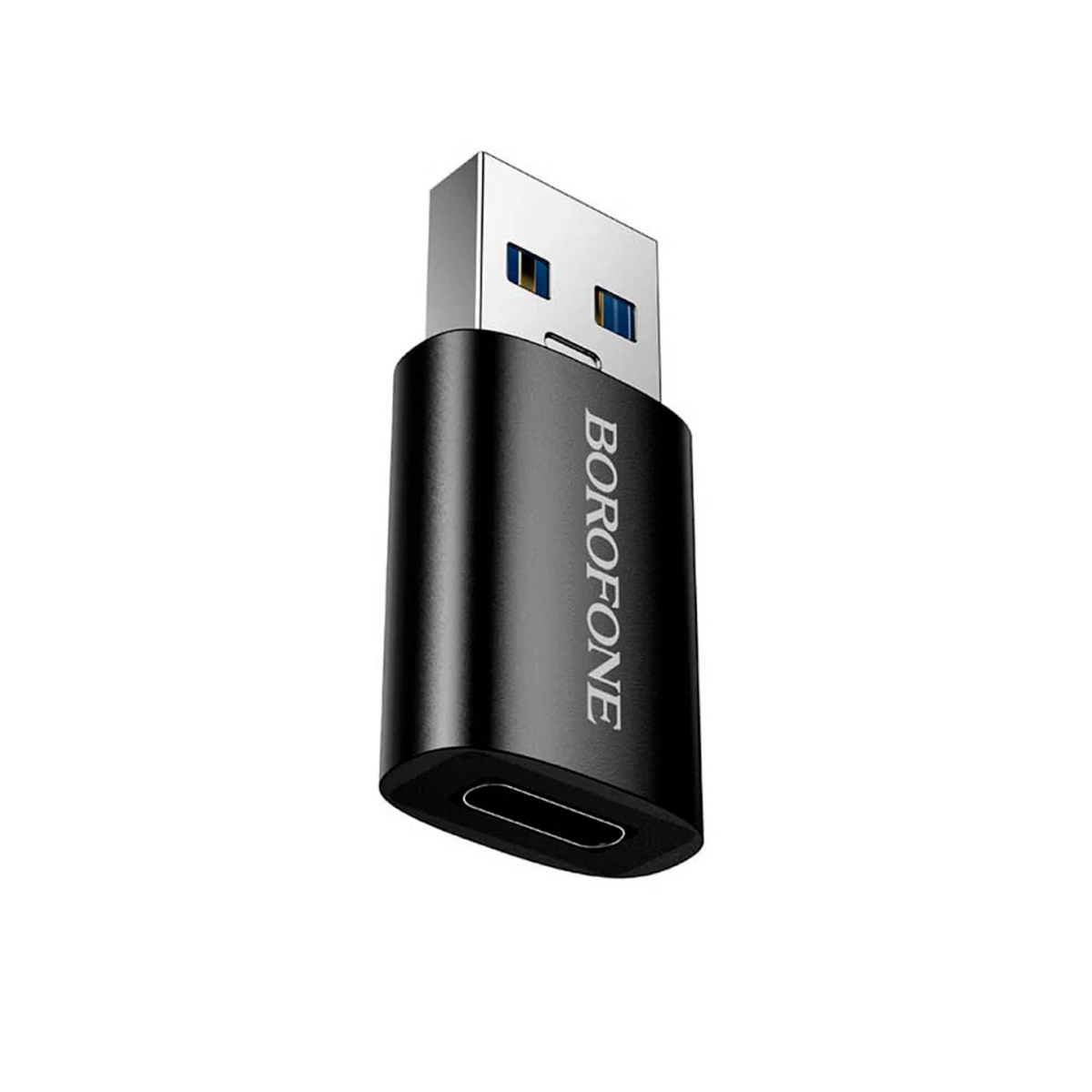 Adaptador Usb a Tipo C Borofone Bv26b Negro