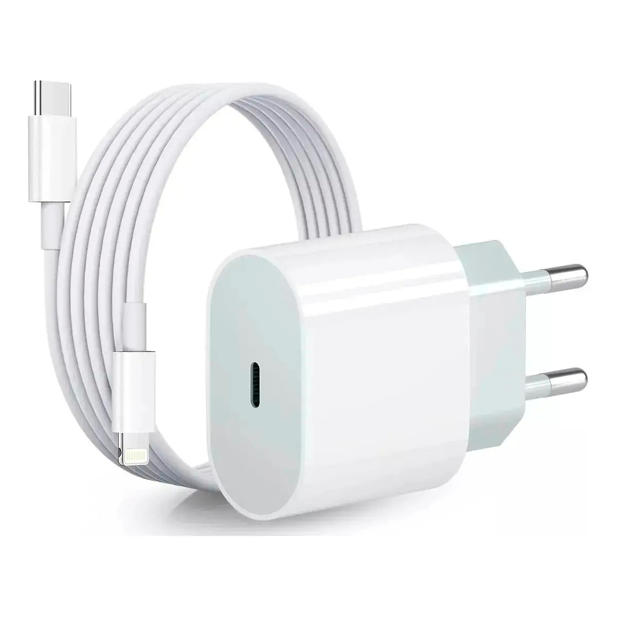 Cargador Carga Rápida Solma Tipo C 60w Para iPhone + Cable
