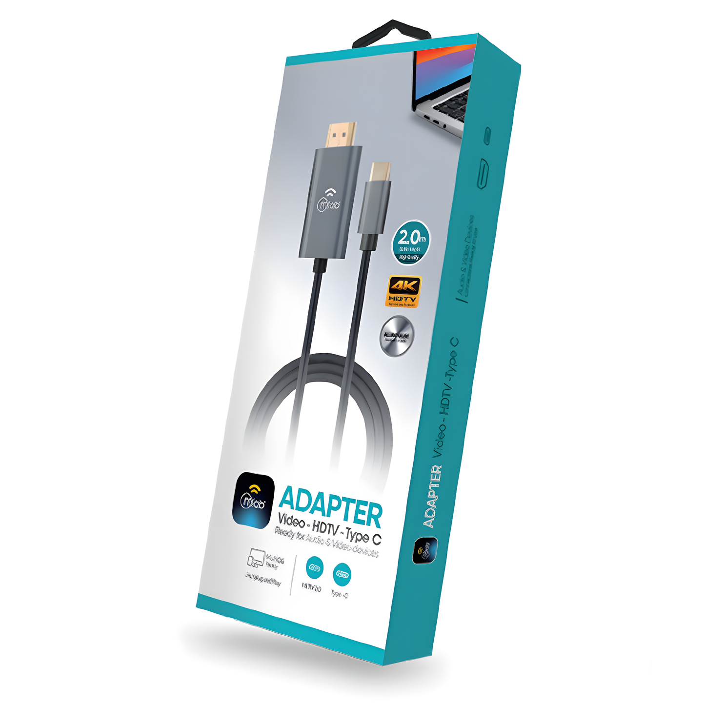 Cable Adaptador Tipo C a Hdmi 1.5mts Gris