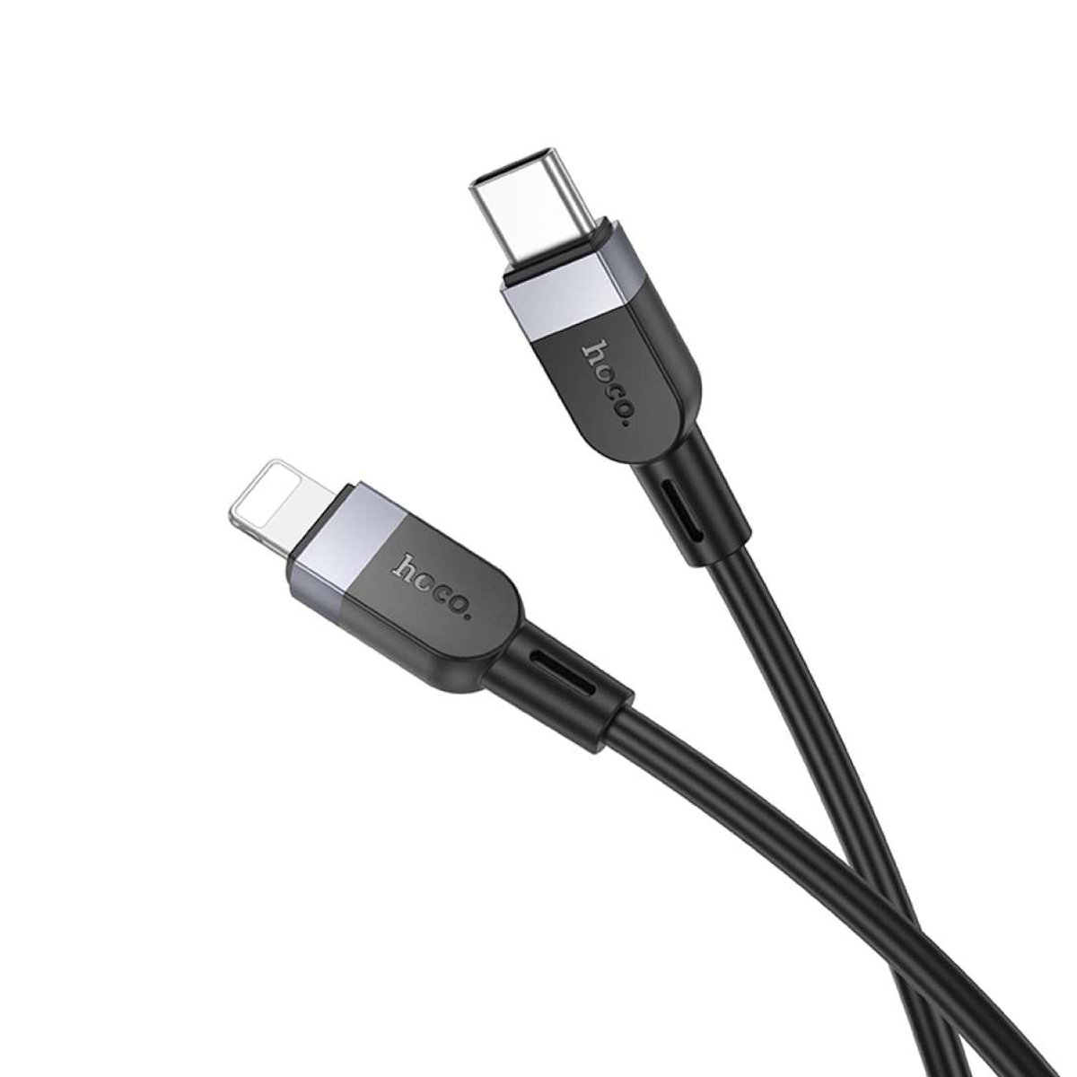 Cable Tipo C a Lightning Hoco X109 2 Metro Negro