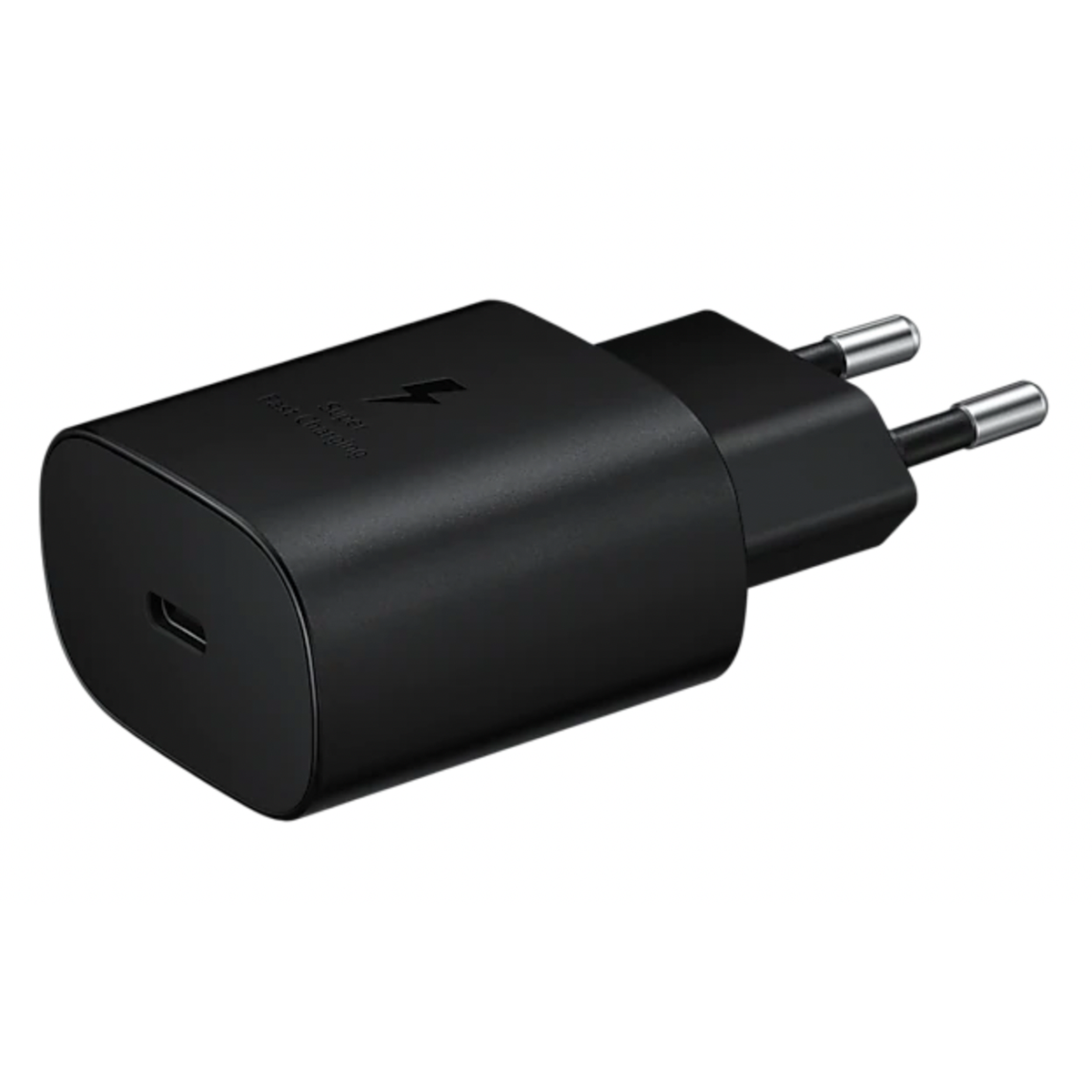 Cargador Samsung 25w Usb tipo C Super Carga Rapida Negro