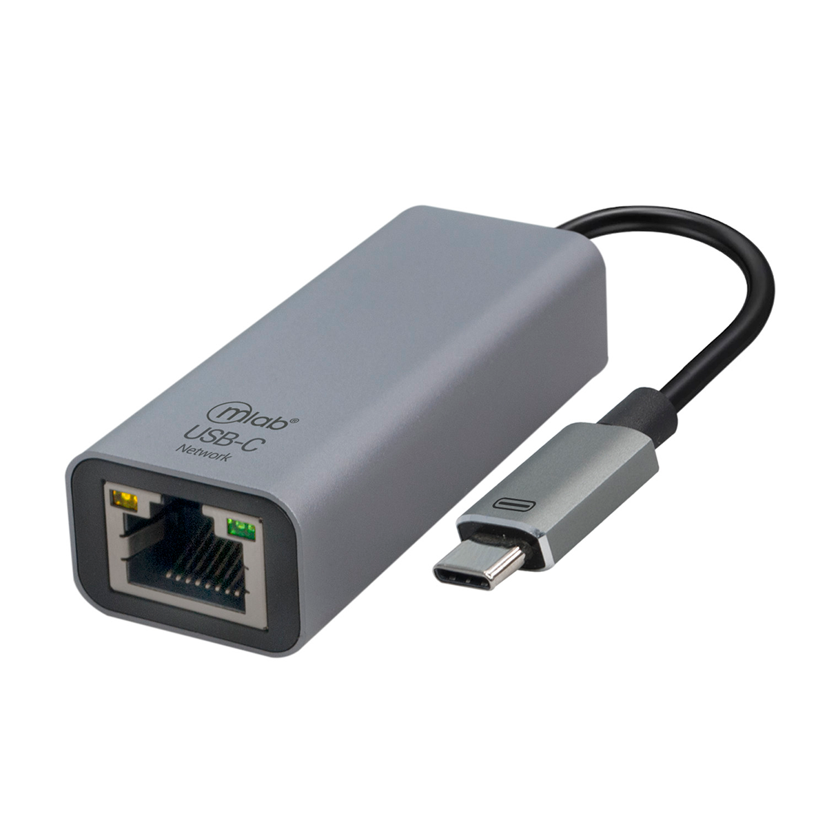 Adaptador Hub Usb Tipo C Rj45 Microlab