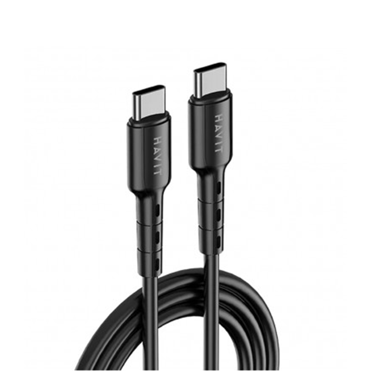 Cable Havit Cb6235 Tipo C a Tipo C 1 Metro 60w Negro