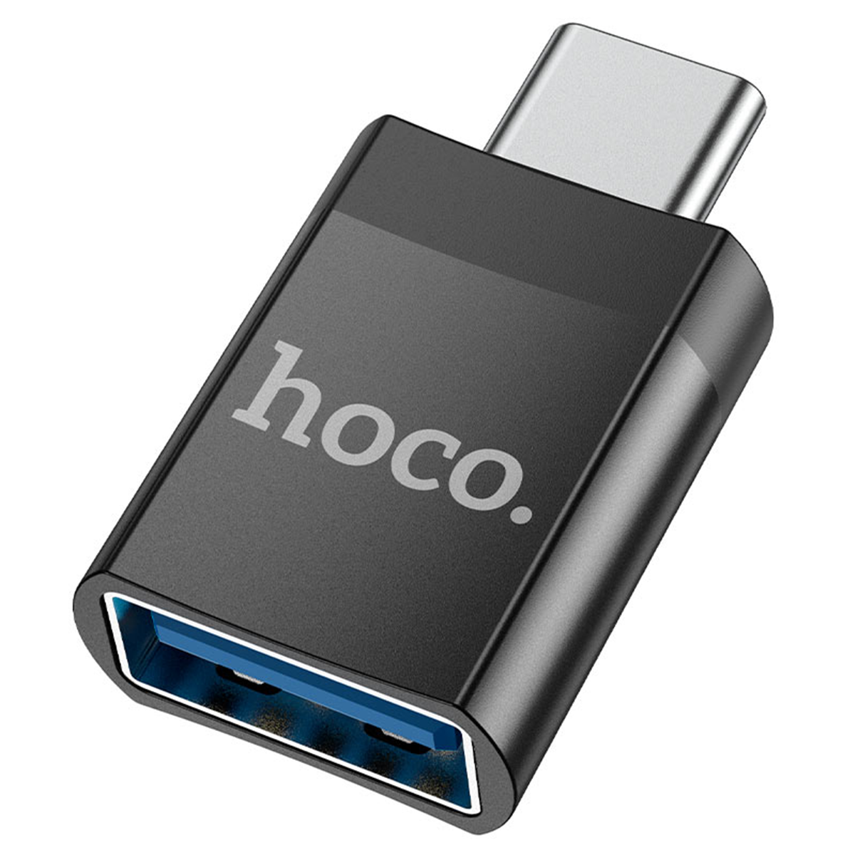 Adaptador Tipo C a Usb Hoco Ua17 Negro
