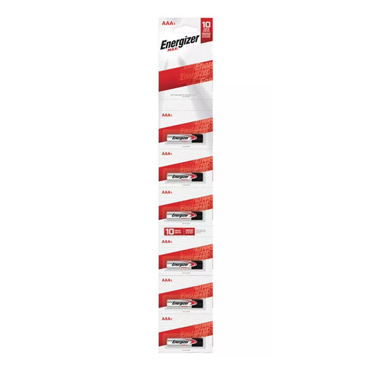 Pila Energizer Alcalina AAA Mbp1 Tira 6 Unidades