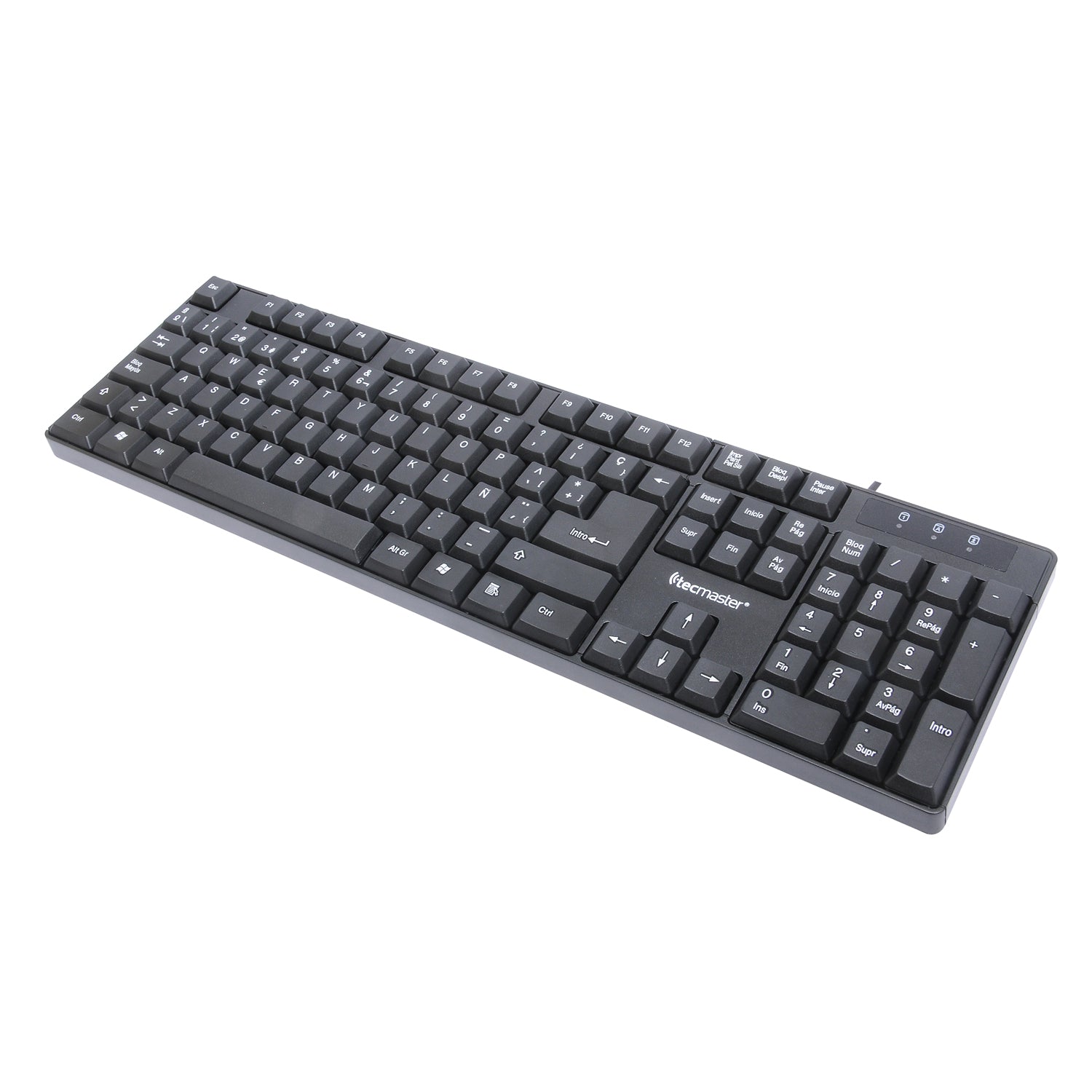 Teclado Tecmaster Cableado Usb TM-100509 Negro – imagen 3