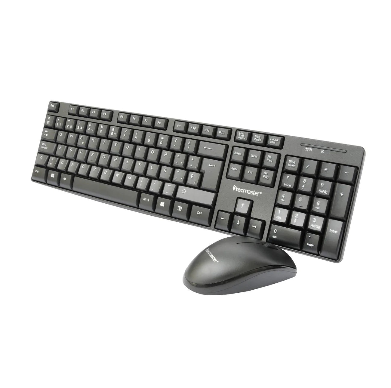 Kit Teclado Y Mouse Inalámbrico Tecmaster TM-100512 Negro – imagen 3