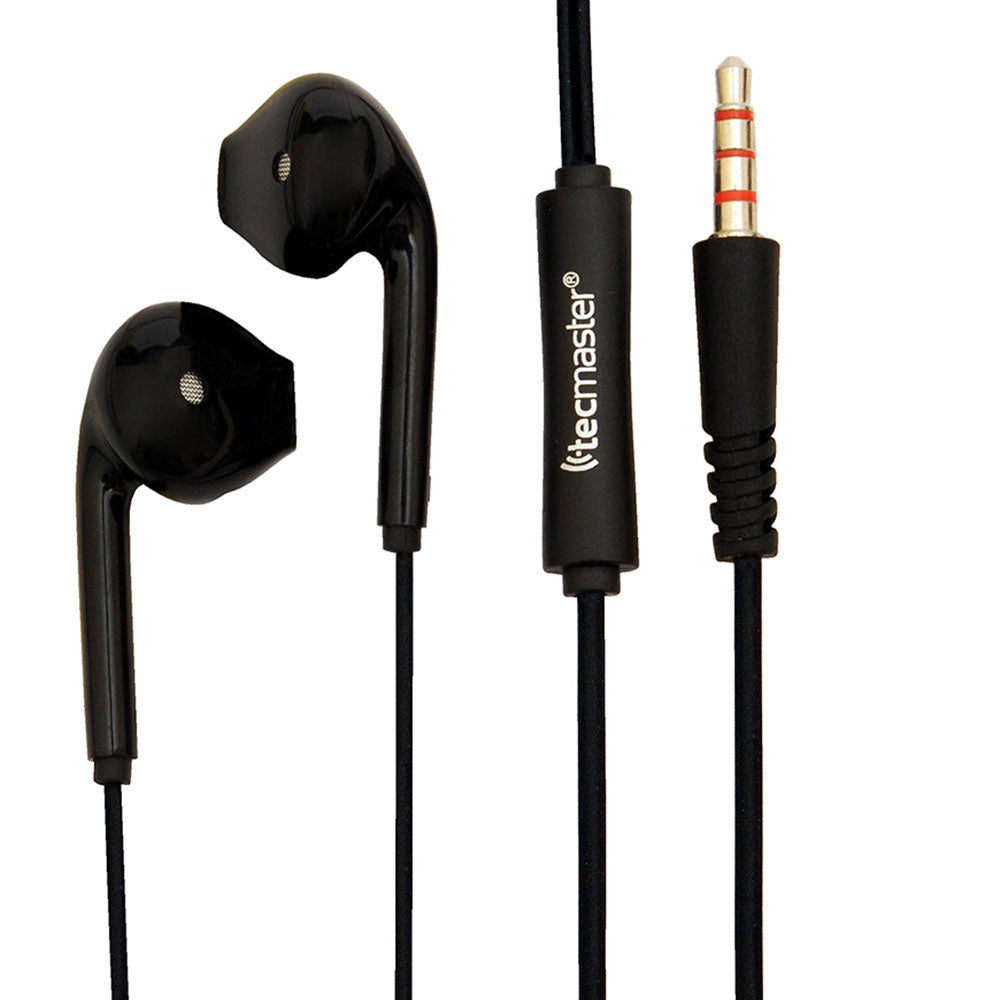 Audifonos In Ear Tecmaster 3.5mm Microfono TM-300521 Negro