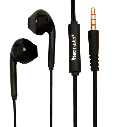 Audifonos In Ear Tecmaster 3.5mm Microfono TM-300521 Negro
