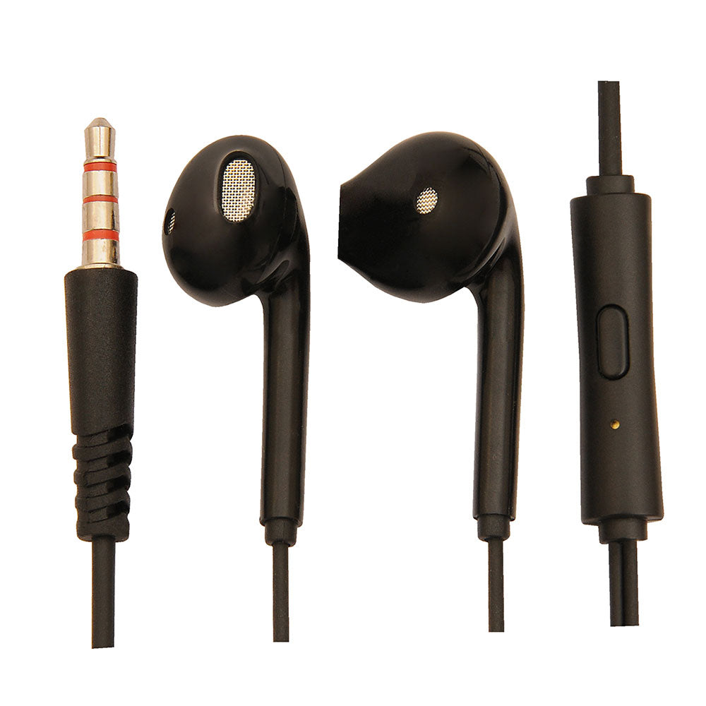 Audifonos In Ear Tecmaster 3.5mm Microfono TM-300521 Negro – imagen 2