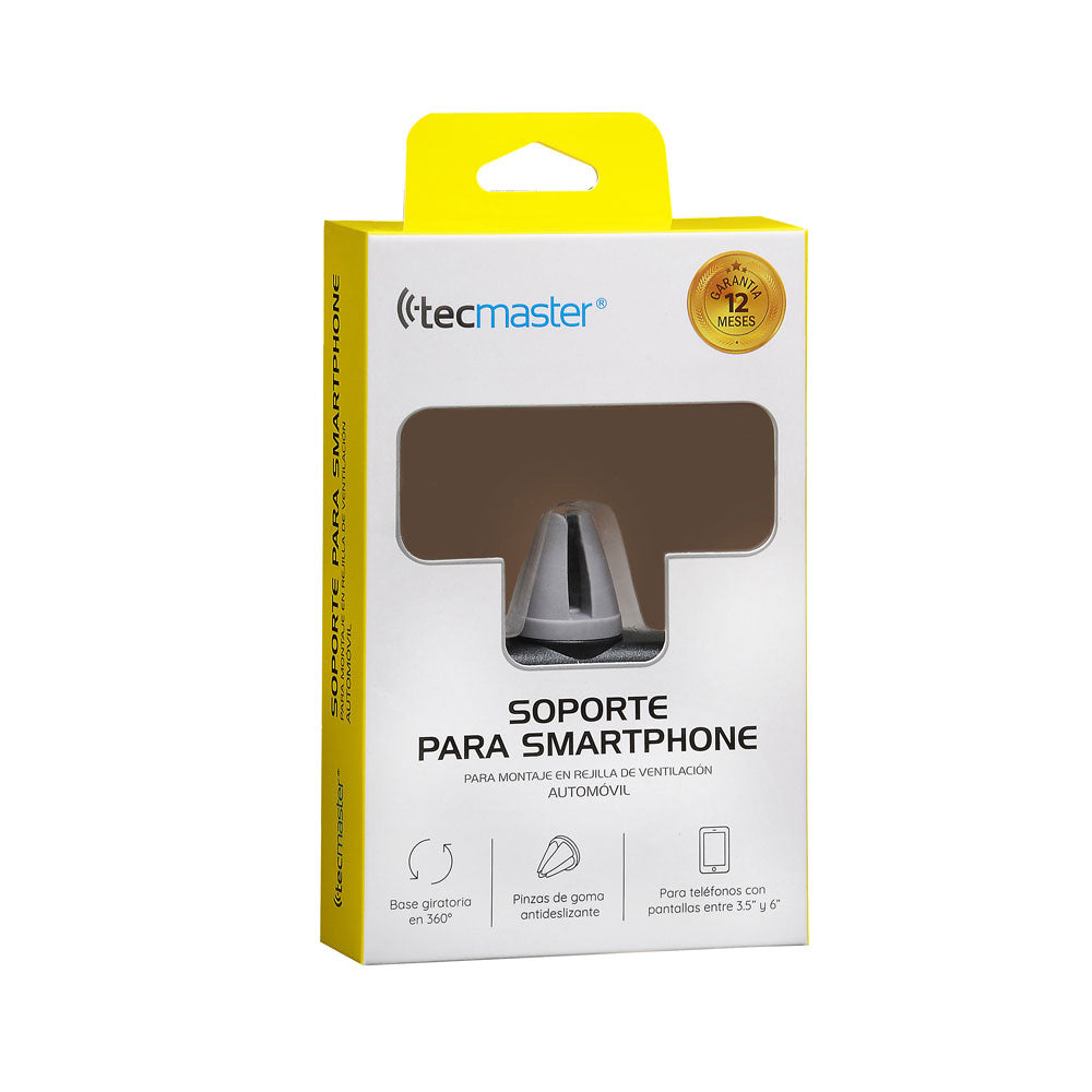 Soporte De Auto Para Rejilla Tecmaster Tm-At-Ph30 Negro – imagen 2