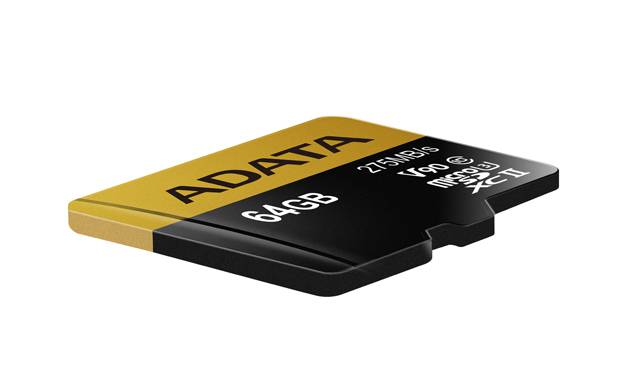 Micro Sd Adata 64 Gb Premier One Clase 10 Negro Dorado – imagen 2