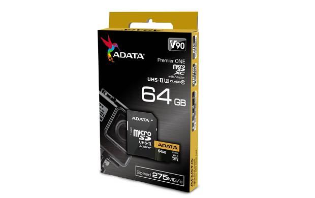 Micro Sd Adata 64 Gb Premier One Clase 10 Negro Dorado – imagen 3