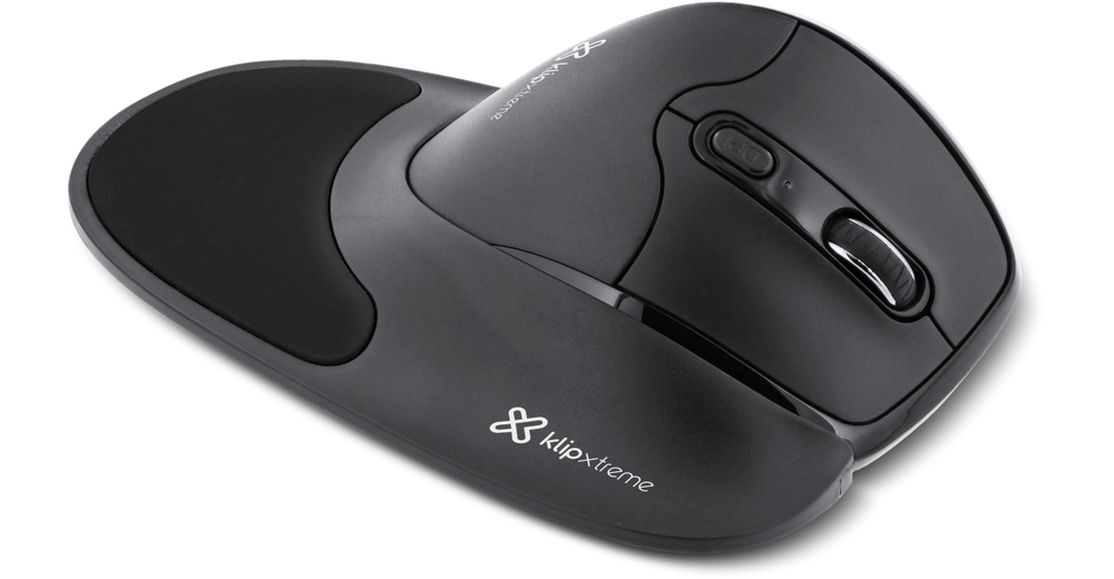 Mouse Inalámbrico Ergonom Semi Vert C/pad Klipxtreme Kmw-750 – imagen 3