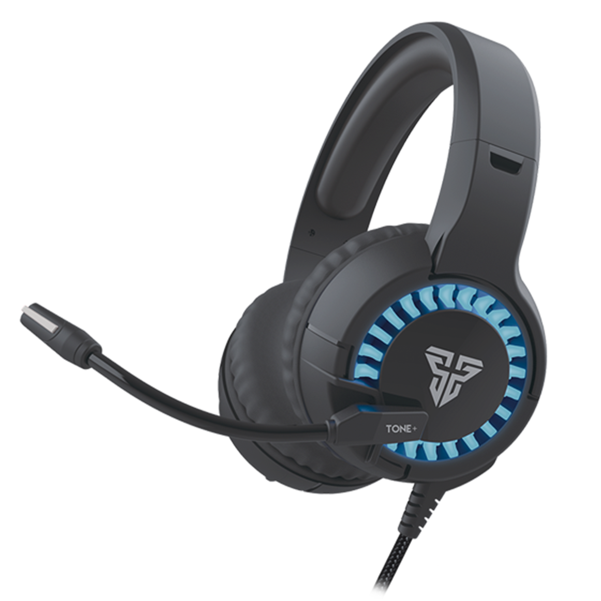 Audifono Gamer Fantech HQ52+ Plus Tone Rgb Pc Xbox Ps4 Negro