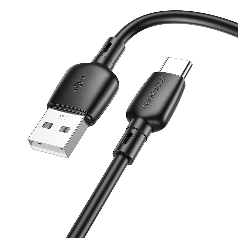 Cable Usb a Tipo C 27w Borofone Bx93 Negro