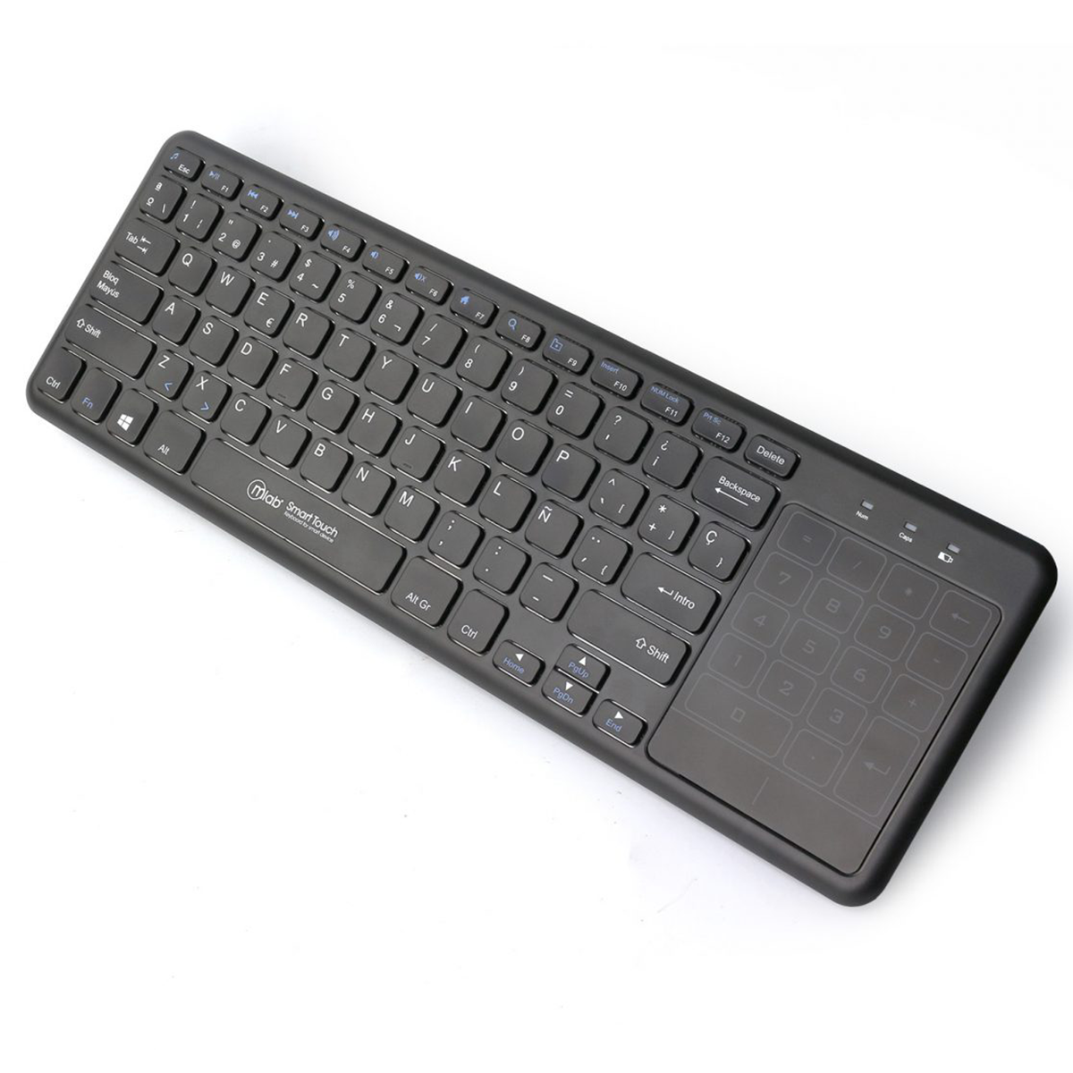 Teclado Inalámbrico Microlab Smart Touch 9078 Negro