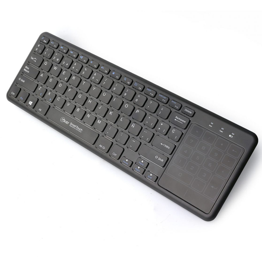 Teclado Inalámbrico Microlab Smart Touch 9078 Negro