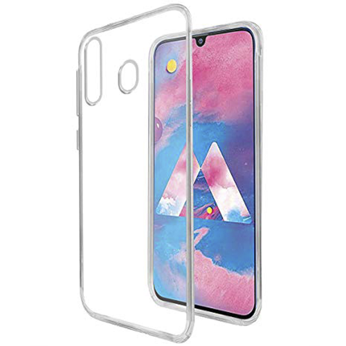 Samsung Galaxy M30 Carcasa Transparentes Gel TPU