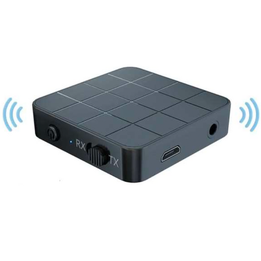 Transmisor y Receptor Audio Bluetooth 5.0 - 2 en 1 Negro