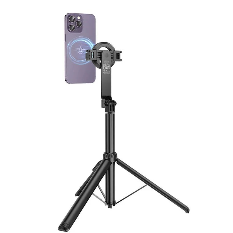 Baston Selfie Tripode 2 en 1 Hoco K25 Negro – imagen 4
