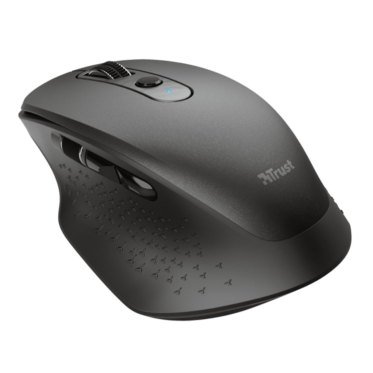 Mouse Inalámbrico Recargable Trust Ozaa Negro