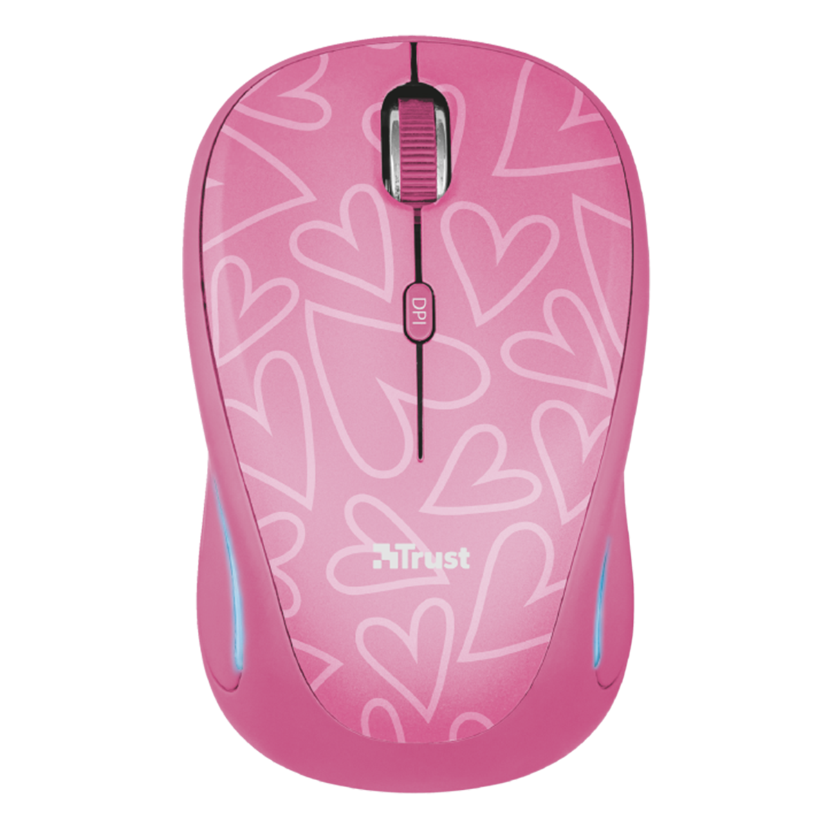 Mouse Inalambrico Trust Yvi Fx Rosado