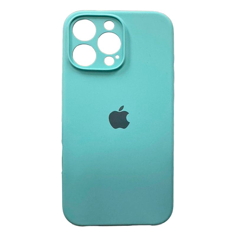 Carcasa Silicona Antideslizante Con Logo Iphone 16 Pro Max Colores – imagen 2