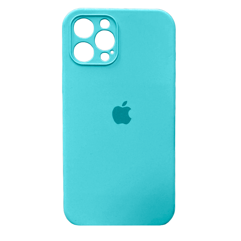 Carcasa Silicona Antideslizante Con Logo Iphone 12 Pro Max Colores – imagen 5