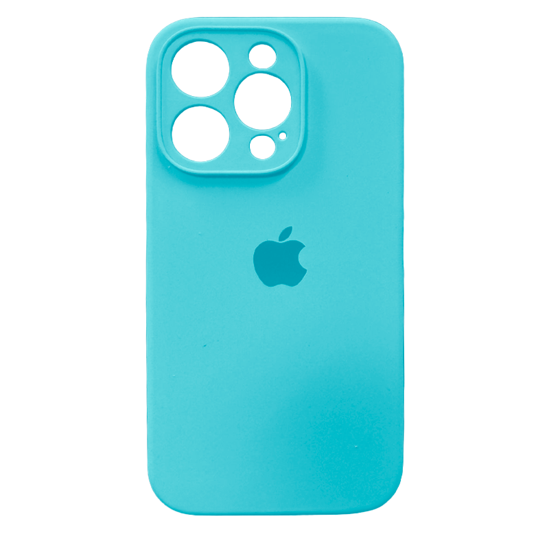 Carcasa Silicona Antideslizante Con Logo Iphone 14 Pro Colores – imagen 9