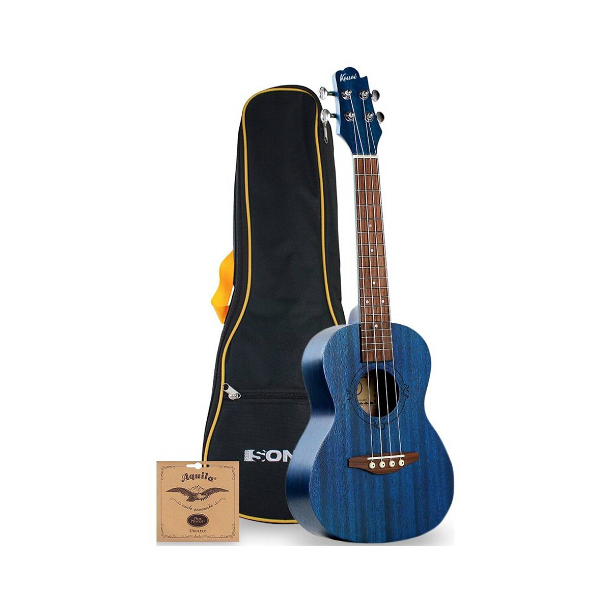 Ukelele Tenor Sonun Kauai 26 Con Funda Azul Mod 8413
