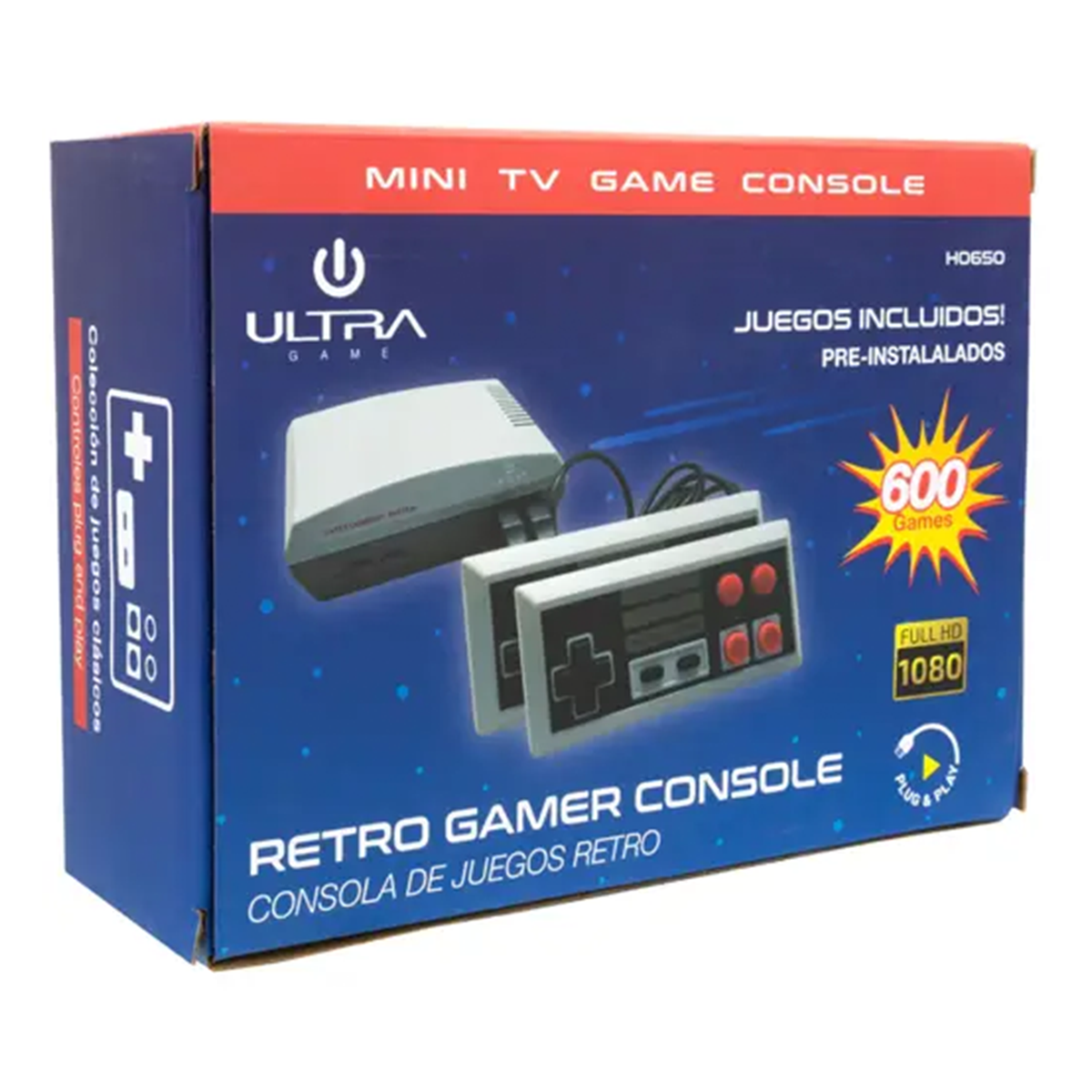 Consola Retro Ultra 600 Juegos HDMI Full HD 1080p