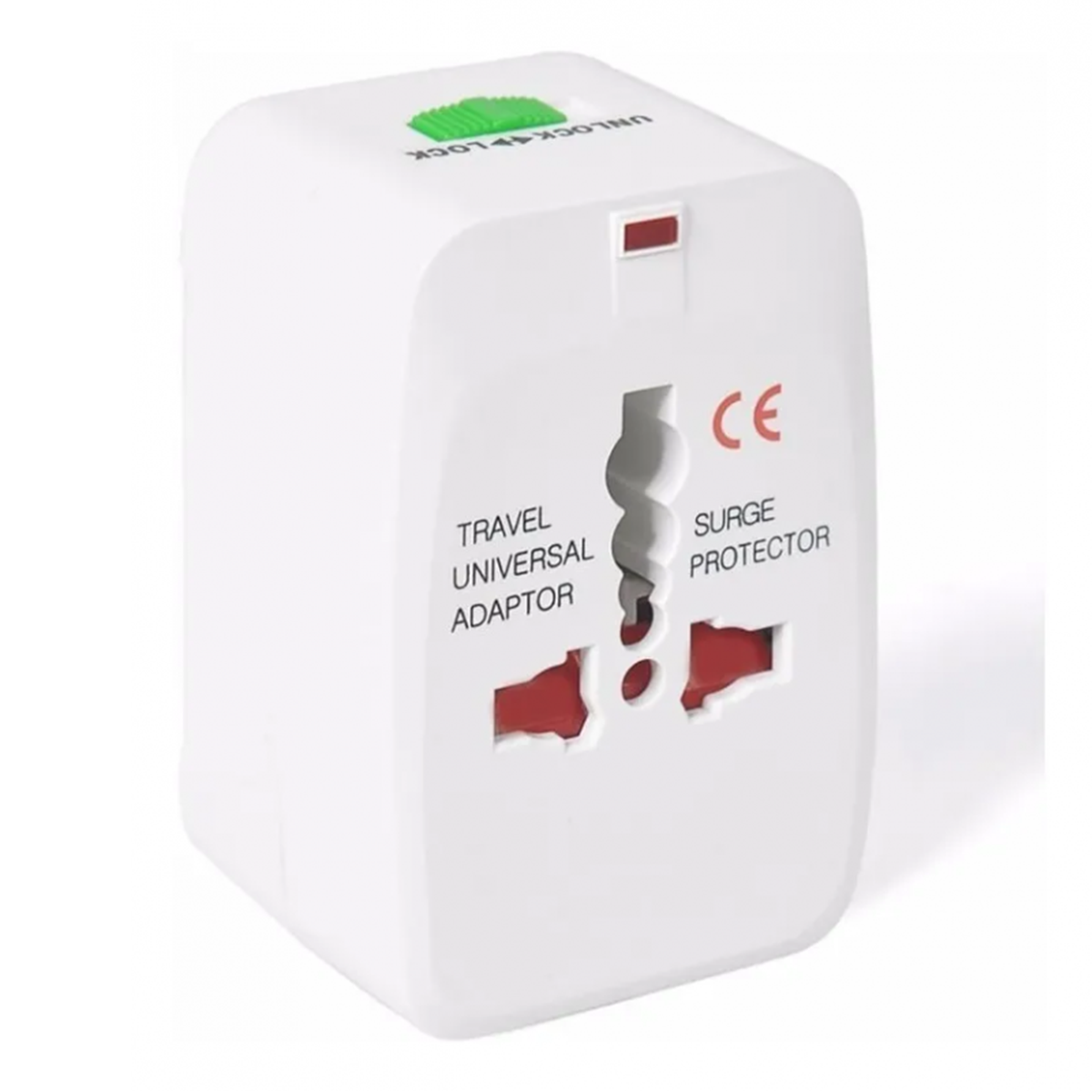 Adaptador Enchufe Universal Internacional Blanco