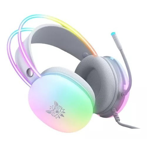 Audifonos Gamer Onikuma X25 Rgb Blanco – imagen 2